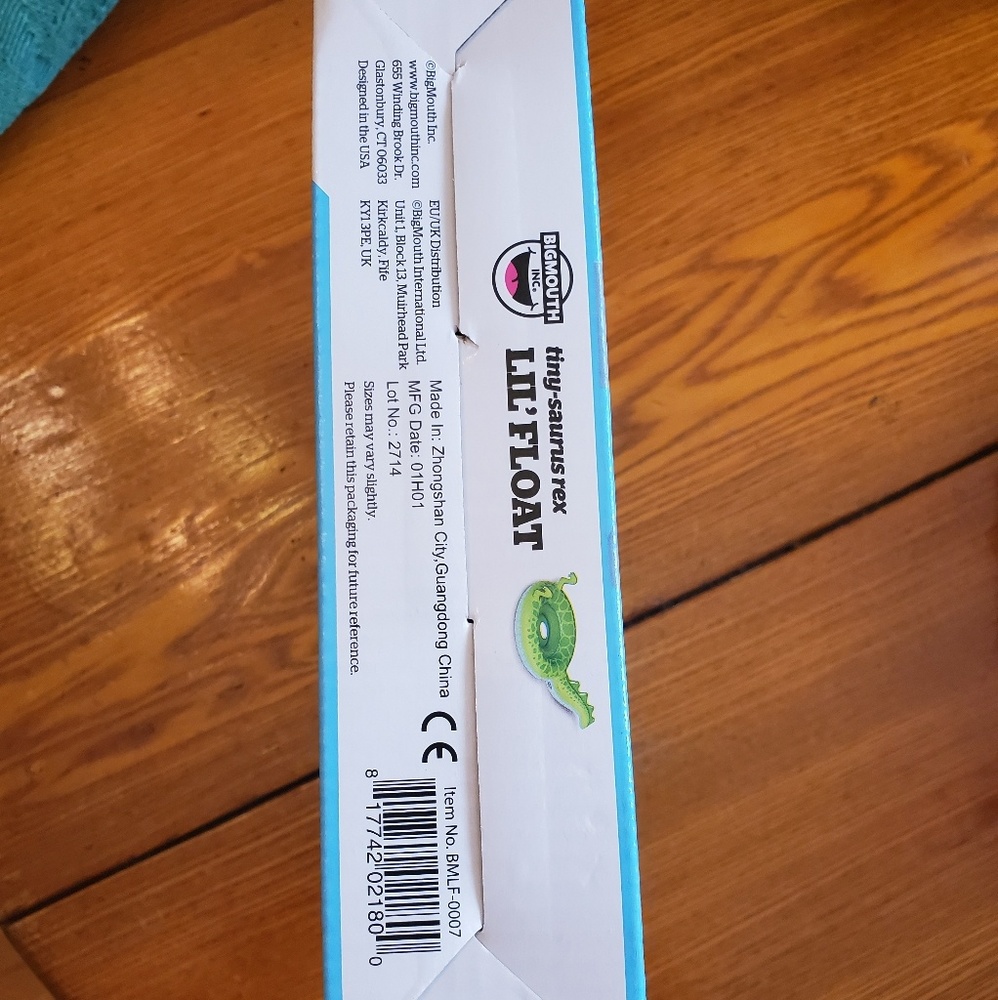 NIB Tiny-Saurus Rex Pool Float - Picture 4 of 4